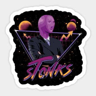 Stonks Sticker